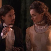 Kadr z filmu "Nędzarz i madame".