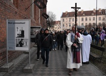 Uliczna Droga Krzyżowa w Gdańsku