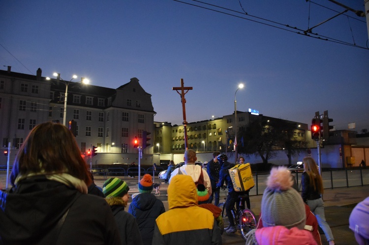 Uliczna Droga Krzyżowa w Gdańsku