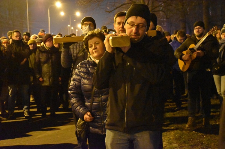 Uliczna Droga Krzyżowa w Gdańsku