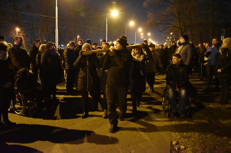 Uliczna Droga Krzyżowa w Gdańsku