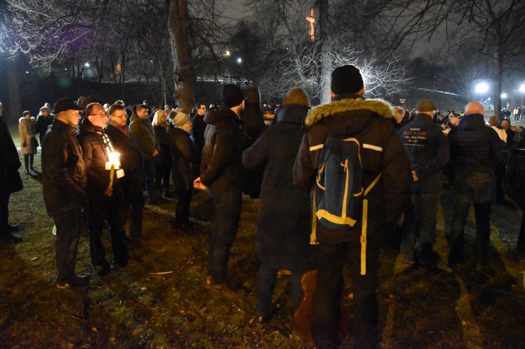 Uliczna Droga Krzyżowa w Gdańsku