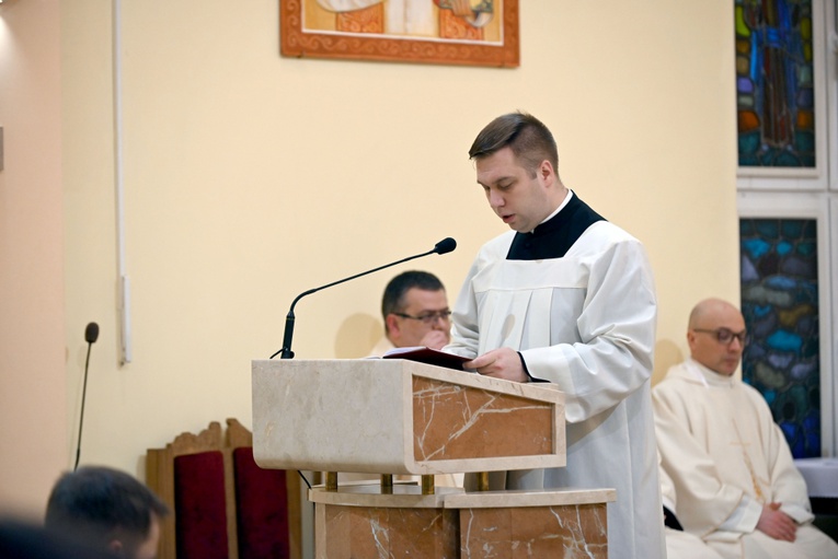 Obłóczyny i kandydatura kleryka III roku
