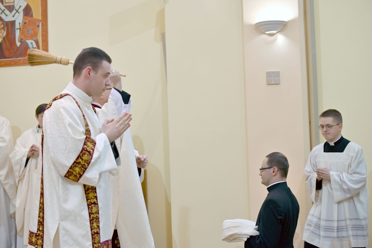 Obłóczyny i kandydatura kleryka III roku