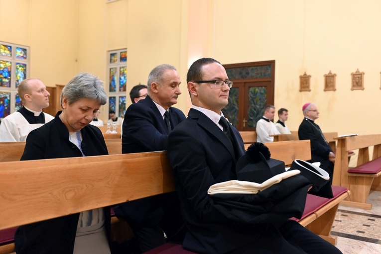 Obłóczyny i kandydatura kleryka III roku