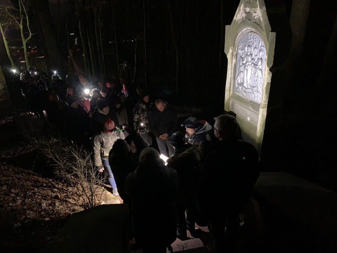 Procesja pokutna na Górę Wszystkich Świętych