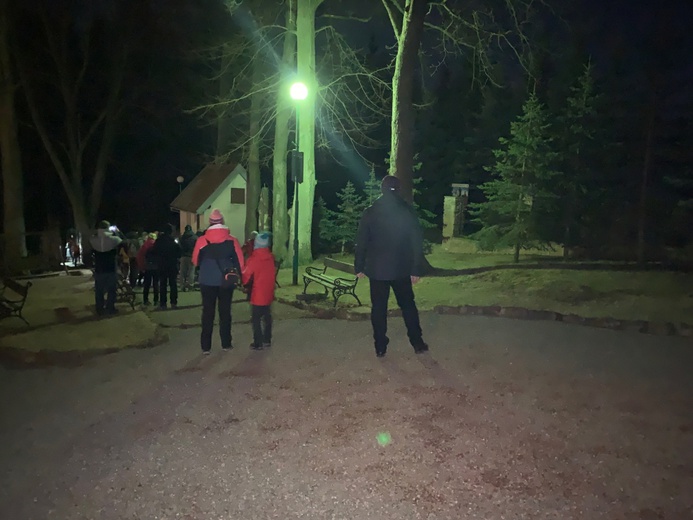 Procesja pokutna na Górę Wszystkich Świętych