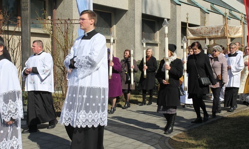 Procesja eucharystyczna zwieńczyła uroczystość odpustową.