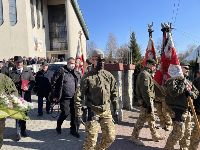 Pogrzeb ostatniego Cichociemnego - płk. A. Tarnawskiego w Bielsku-Białej