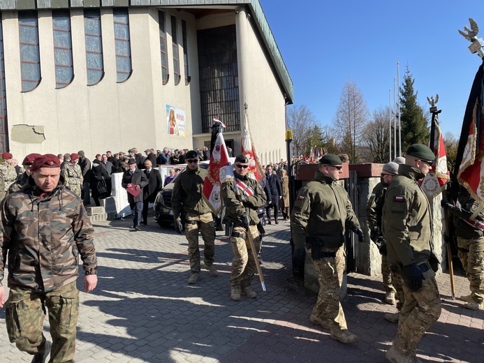 Pogrzeb ostatniego Cichociemnego - płk. A. Tarnawskiego w Bielsku-Białej