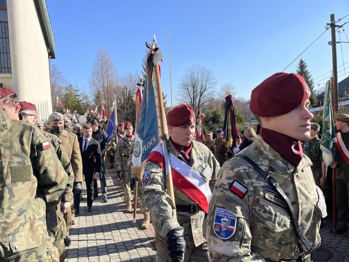 Pogrzeb ostatniego Cichociemnego - płk. A. Tarnawskiego w Bielsku-Białej