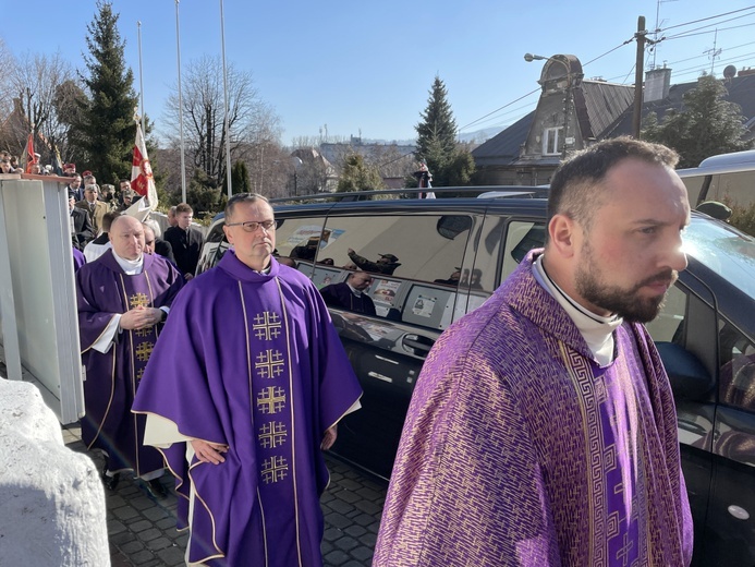 Pogrzeb ostatniego Cichociemnego - płk. A. Tarnawskiego w Bielsku-Białej