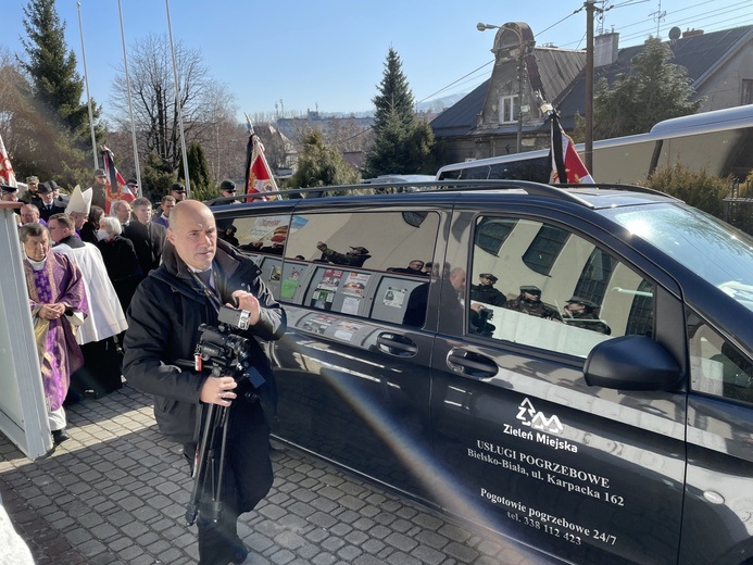 Pogrzeb ostatniego Cichociemnego - płk. A. Tarnawskiego w Bielsku-Białej