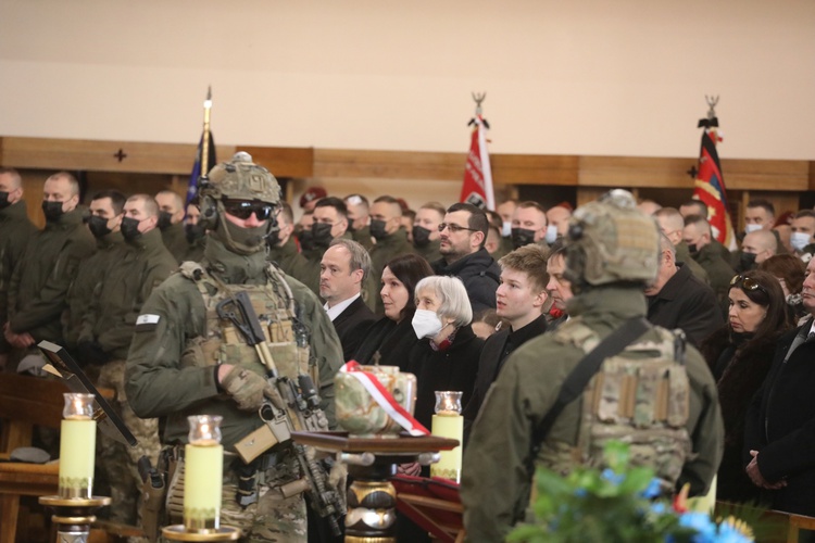 Pogrzeb ostatniego Cichociemnego - płk. A. Tarnawskiego w Bielsku-Białej