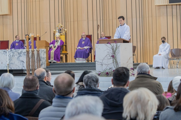 Kard. Grech odprawił Mszę w Świątyni Opatrzności Bożej