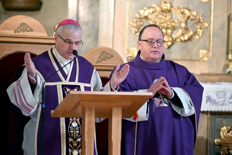 Pożegnanie Józefa Droździaka, wieloletniego organisty