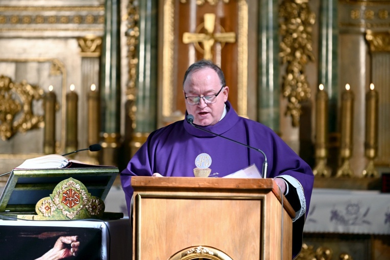 Pożegnanie Józefa Droździaka, wieloletniego organisty