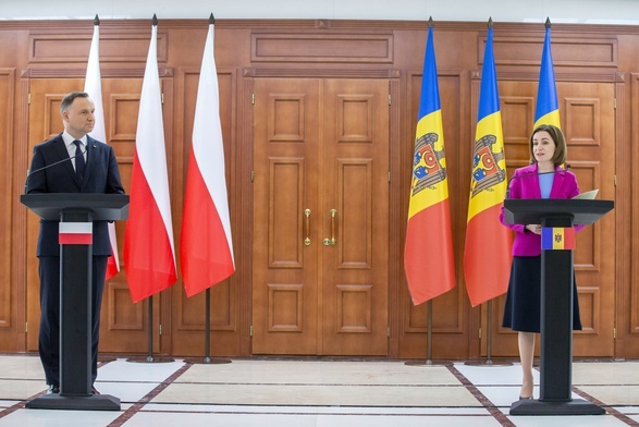 Prezydent Duda w Kiszyniowie: polski rząd zdecydował o przyznaniu Mołdawii 20 mln euro nieoprocentowanego kredytu
