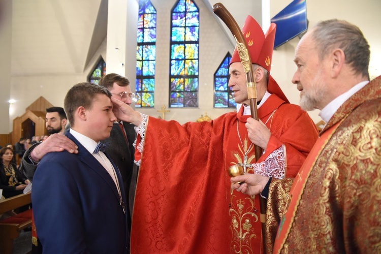 Bierzmowanie w Wielogłowach