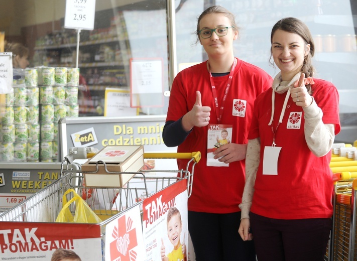 Wolontariusze będą czekać na wszystkich chcących pomóc w sklepach na terenie naszej archidiecezji.