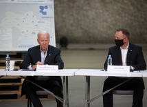 Biden żałuje, iż nie może przekroczyć granicy z Ukrainą