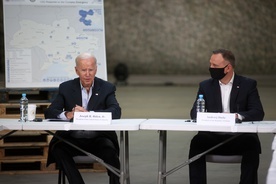 Biden żałuje, iż nie może przekroczyć granicy z Ukrainą