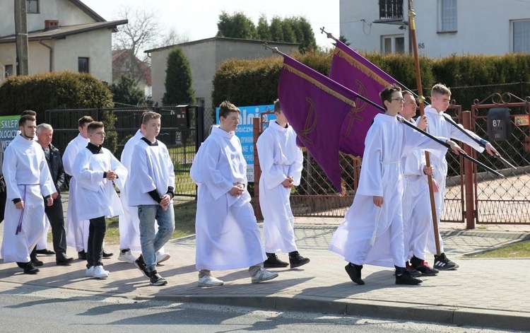 Uroczystości pogrzebowe ks. Tomasza Niedzieli w Bulowicach