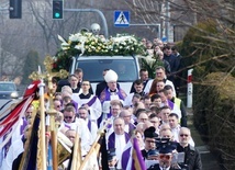 Uroczystości pogrzebowe ks. Tomasza Niedzieli w Bulowicach