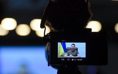 Ukraina: Prezydent Zełenski udzielił wywiadu mediom rosyjskim