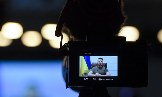 Ukraina: Prezydent Zełenski udzielił wywiadu mediom rosyjskim