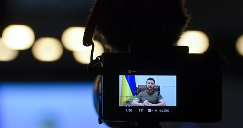 Ukraina: Prezydent Zełenski udzielił wywiadu mediom rosyjskim