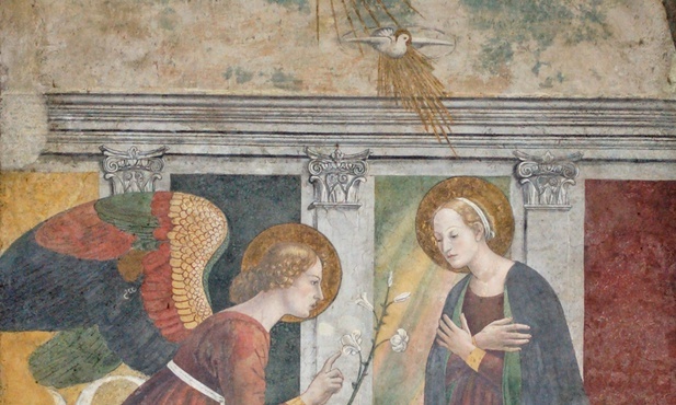 Melozzo da Forli, Zwiastowanie.