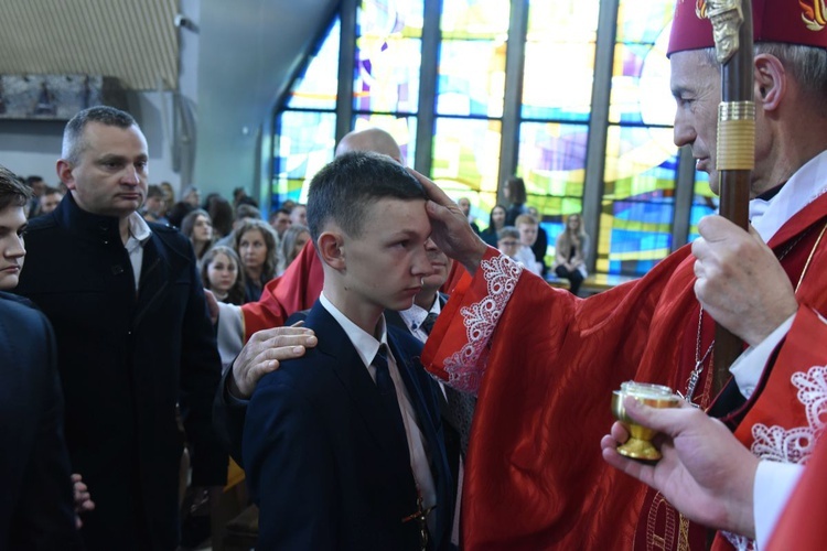 Bierzmowanie w Kamionce Wielkiej