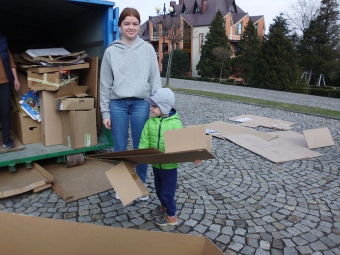 Zbiórka makulatury w Bochni