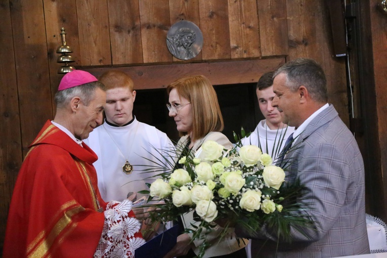 Bierzmowanie w Łabowej