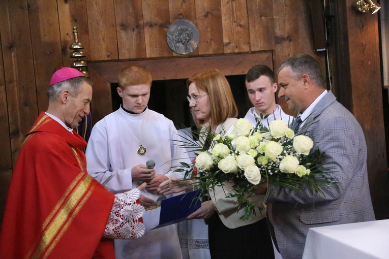 Bierzmowanie w Łabowej