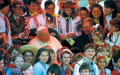 Jan Paweł II we Lwowie, czerwiec 2001 r.