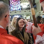 Bierzmowanie młodych z parafii kolejowej