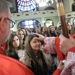 Bierzmowanie młodych z parafii kolejowej