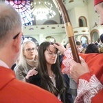 Bierzmowanie młodych z parafii kolejowej