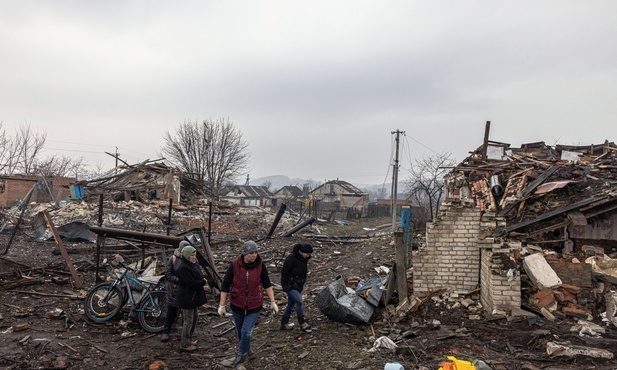 Irpień: Połowa miasta w ruinie