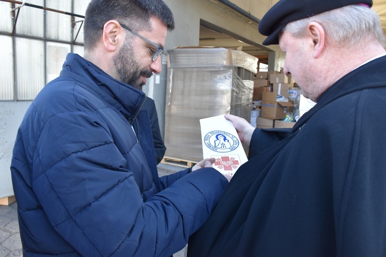 Caritas. Transport humanitarny w drodze do Ukrainy