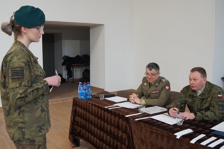 Certyfikat wojskowy kadetów KLO w Henrykowie