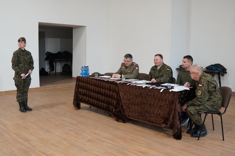 Certyfikat wojskowy kadetów KLO w Henrykowie