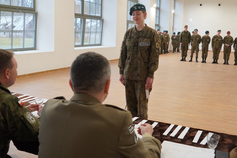 Certyfikat wojskowy kadetów KLO w Henrykowie