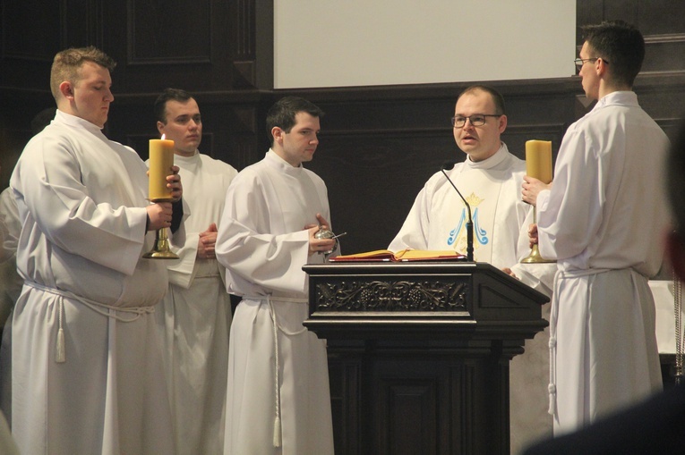 Katowice. Trzech alumnów seminarium ustanowionych lektorami