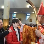 Bierzmowanie w par. św. Rocha w Nowym Sączu