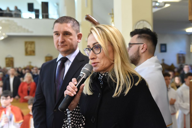 Bierzmowanie w par. św. Rocha w Nowym Sączu