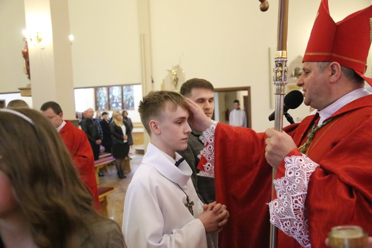 Bierzmowanie w Gnojniku