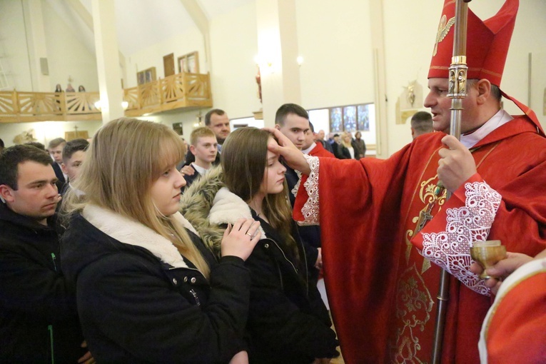 Bierzmowanie w Gnojniku